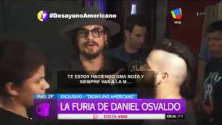 VIDEO - Osvaldo a un cronista: "Attento perché ti picchio"