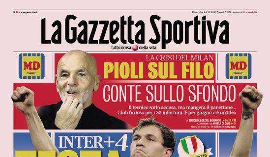 Prima GdS - Testa tosta, Inter +4. Se venerdì Inzaghi vince con il Genoa è già re d'inverno