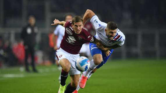 Serie A, Torino-Sampdoria 3-0: tre punti d'oro per Juric