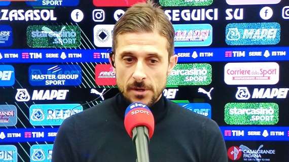 Sassuolo, Dionisi: "Lukaku e Dzeko? Difficili da marcare quando ti portano in area"