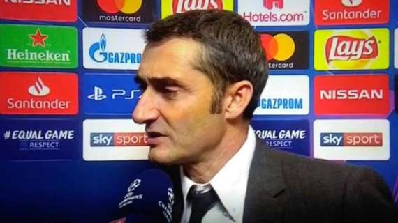 Barça, Valverde: "L'Inter ha avuto le sue occasioni, ma siamo stati superiori"