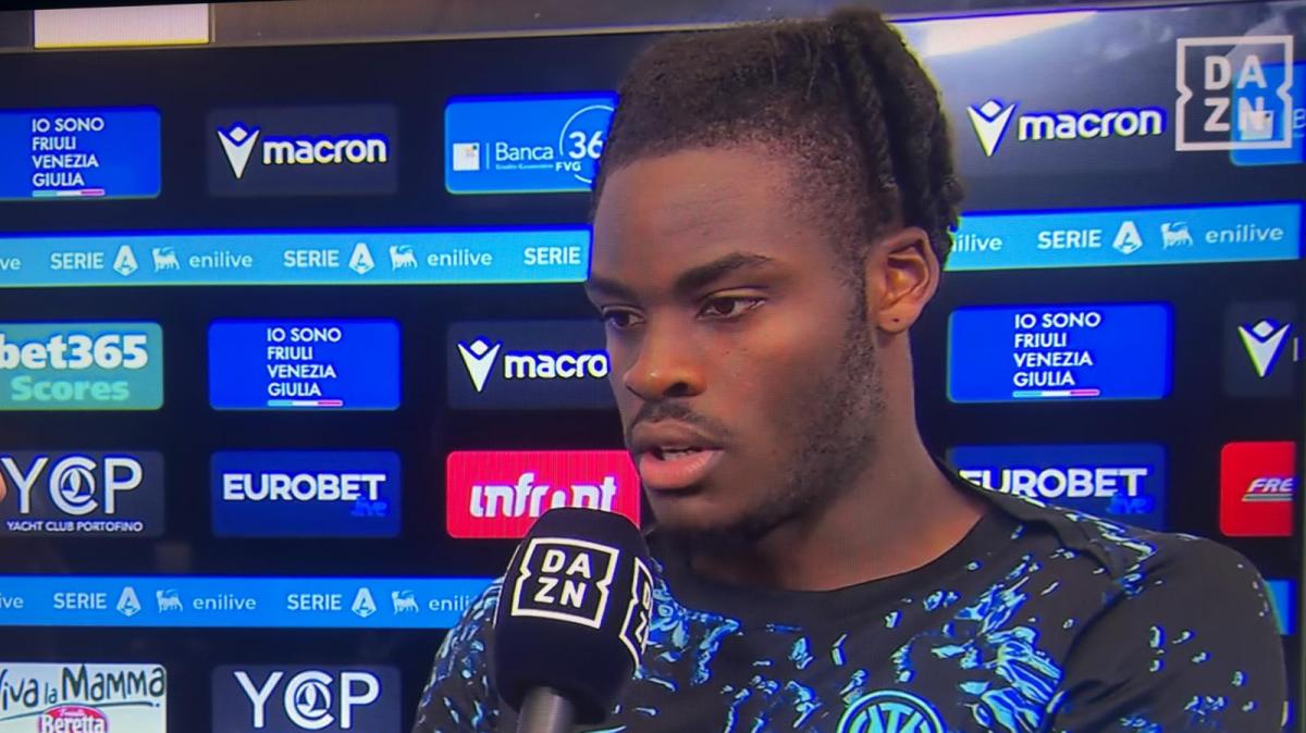 Bisseck a DAZN: "Siamo sul pezzo, vittoria importantissima. Io davanti alla difesa? Magari trequartista"