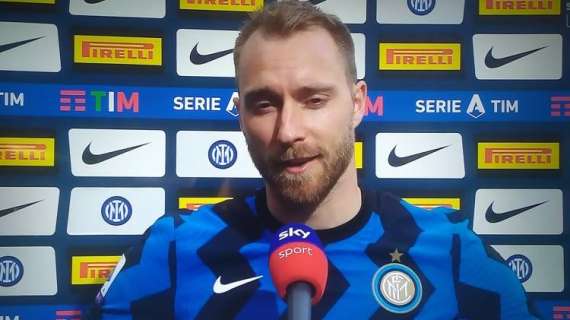 Eriksen a Sky: "Sono arrivato primo, Inter Scudetto sì. L'obiettivo è vincerne un altro"