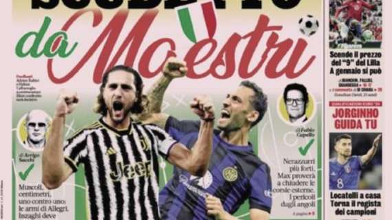 Prima GdS - Scudetto da Maestri: Sacchi e Capello analizzano il derby d’Italia 