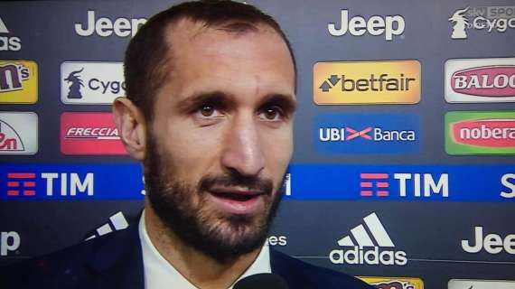 Chiellini a Sky: "L'Inter è solida e ha entusiasmo. Prova di forza? No, noi vogliamo esser primi a maggio"