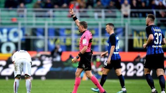 Giudice sportivo: l'Inter costa tre giocatori al Bologna