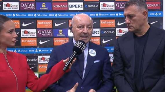 Marotta a DAZN: "Inter-Juve non sarà decisiva per il campionato, ma abbiamo l'obbligo di ottenere il massimo"