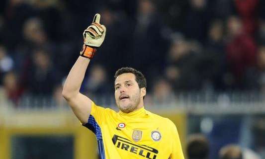 Cesena-Inter: Julio Cesar, una parata che vale oro