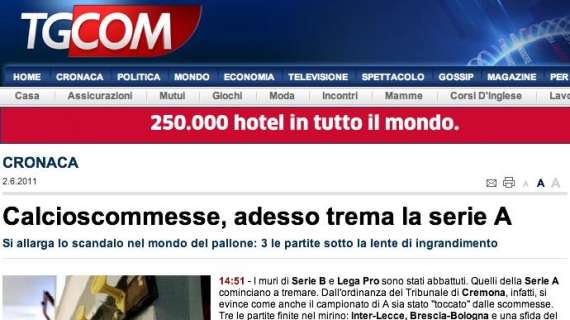 Calcioscommesse e prostituzione intellettuale