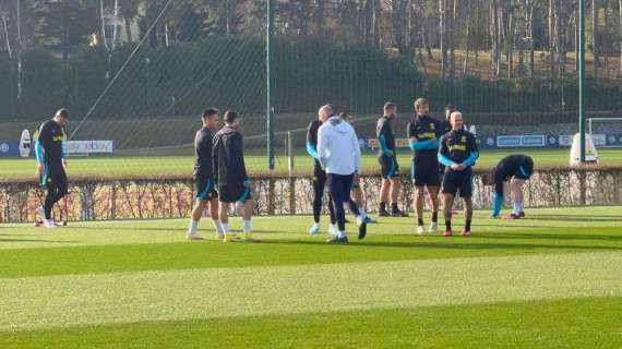 VIDEO - Appiano Gentile, l'Inter si allena in vista del Porto: le immagini