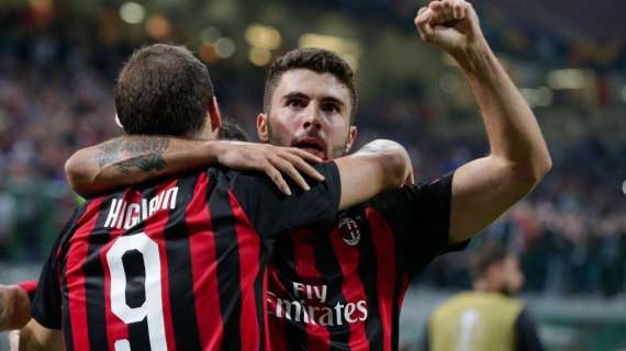 Europa League - Cutrone-Higuain, il Milan ribalta l'Olympiacos: 3-1. Ok l'Arsenal, male il Bordeaux