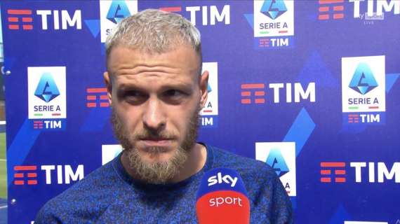 Dimarco a DAZN: "Credo che questo sia il punto più alto della mia carriera. Dedico il gol ad Arnautovic"