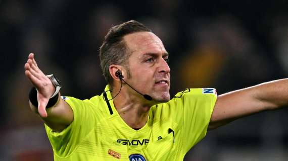 Designati gli arbitri dei recuperi: per Inter-Bologna fischietto a Pairetto, al VAR ci sarà Meraviglia