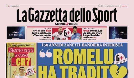 Prima GdS - Parla Zanetti: "Romelu ha tradito, ci aspettavamo altro anche come uomo"