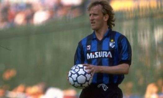 Andy Brehme ai tempi dell&#039;Inter