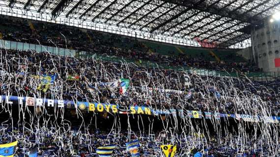 CdS - L'Inter punta in alto trascinata dai tifosi: oltre 50mila contro l'Atalanta