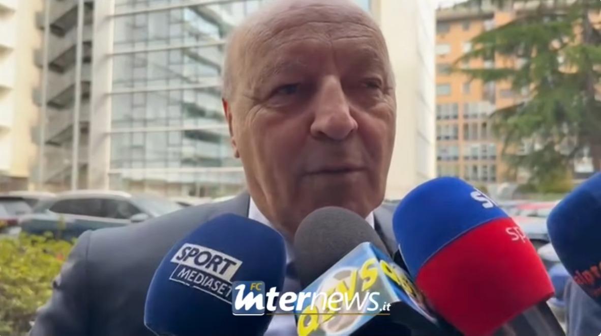 VIDEO - Marotta: "Como-Inter spot per il calcio italiano. Le parole di Chivu? Una battuta, anche se ormai in Italia..."