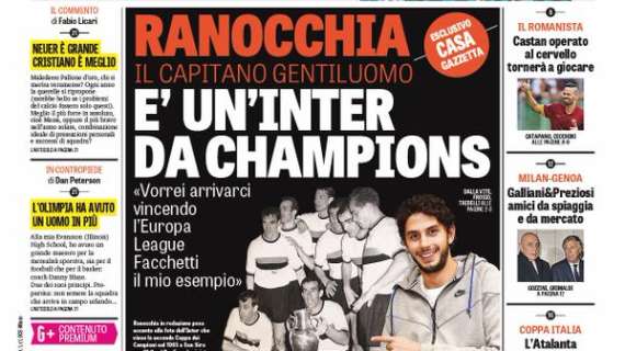 Ranocchia: "In Champions League vincendo la EL"