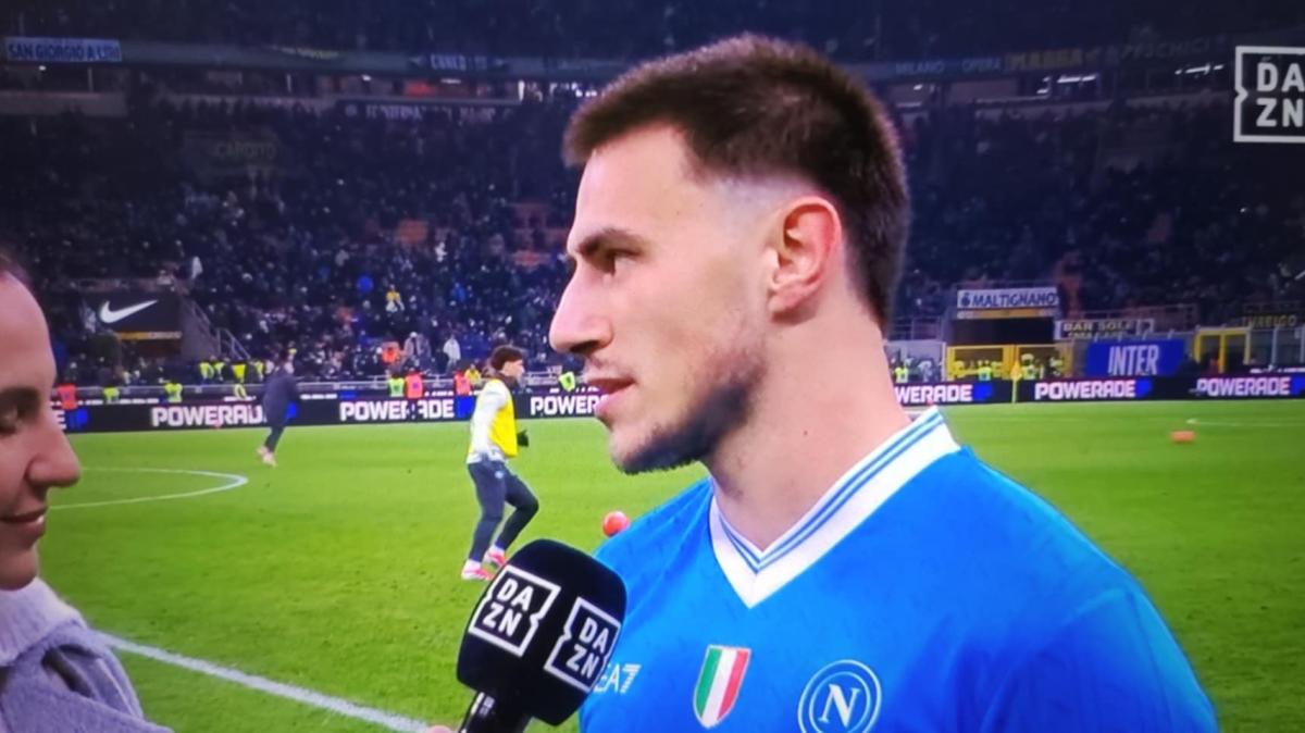 Napoli, Elmas al 45': "Ci aspettiamo un secondo tempo intenso, questa partita è importante per entrambe le squadre"