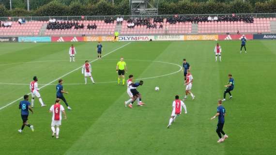 LIVE YOUTH LEAGUE - Ajax-Inter 1-1, Taho bravo su Simeon