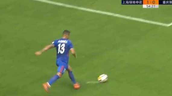 VIDEO - Guarin, effetto bomba: che gol contro il Chongqing Lifan