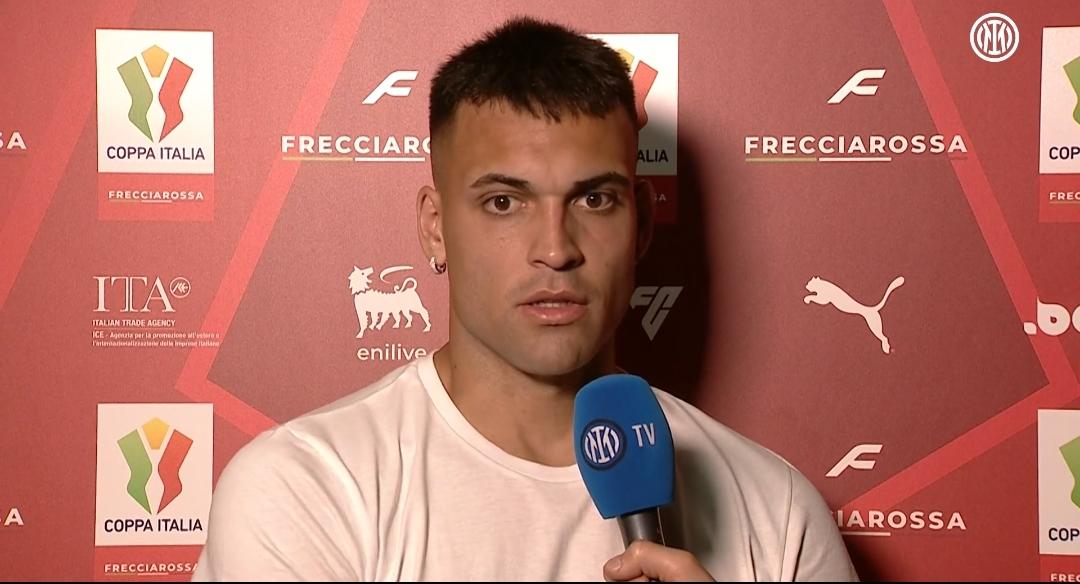 Lautaro a ITV: "Tante emozioni, soprattutto orgoglio per questa maglia"