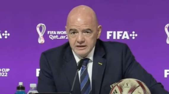 Infantino: "FIFA responsabile di meno dell'1% delle partite. Mondiale per Club? Bellissima competizione"