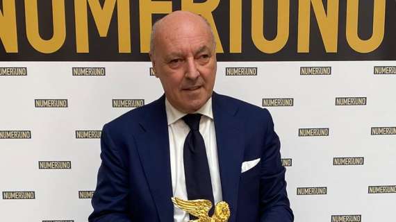 Marotta riceve il 'Leone d'Oro': "Questo premio è un grande orgoglio"