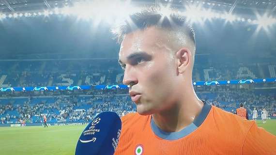 Lautaro al 90': "Non siamo soddisfatti, dobbiamo migliorare. Ma almeno torniamo a casa con un punto"