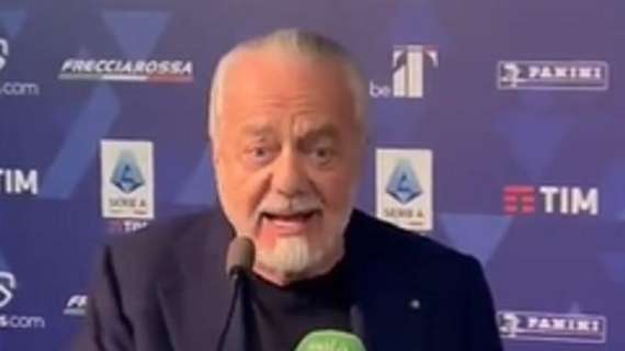 De Laurentiis fiume in piena: "Sky e DAZN non sono competenti, così il calcio morirà"