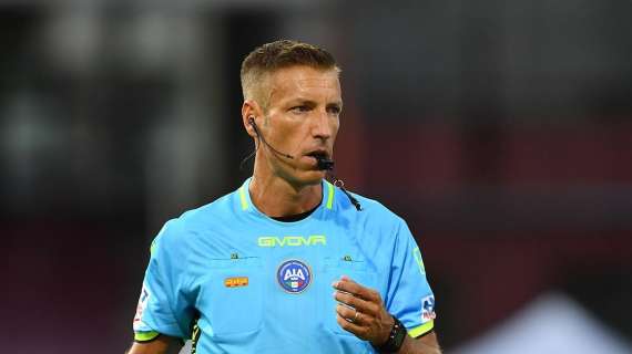 Cambia l'arbitro di Juve-Torino: infortunio alla schiena per Rapuano, designato Massa 