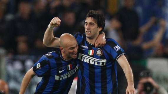 Prosegue il recupero di Cambiasso e Milito