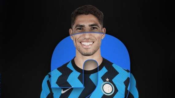 Achraf Hakimi sceglie il numero 2: dopo la Lega Serie A, anche l'Inter dà l'annuncio