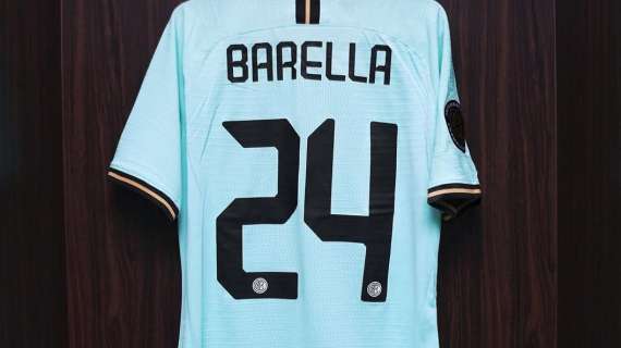 Inter, Barella ha scelto: indosserà la maglia numero 24