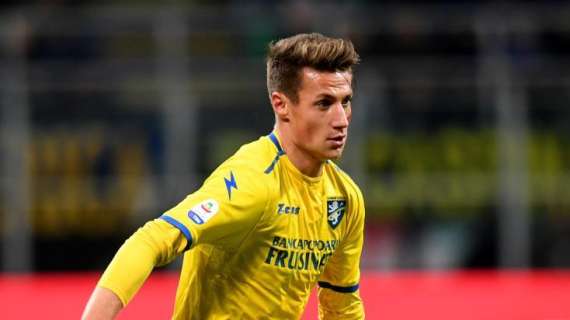 Frosinone, Pinamonti prepara il derby personale: "Testa al Milan"