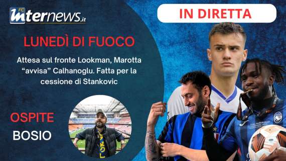 Rivivi la diretta! ATTESA per LOOKMAN, MAROTTA duro su CALHANOGLU. STANKOVIC ceduto: i DETTAGLI