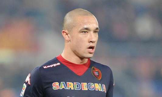 L'Inter è lontana: Nainggolan suda felice col Cagliari