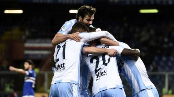 Serie A - Lazio travolgente, il Verona batte il Toro e infiamma la lotta salvezza