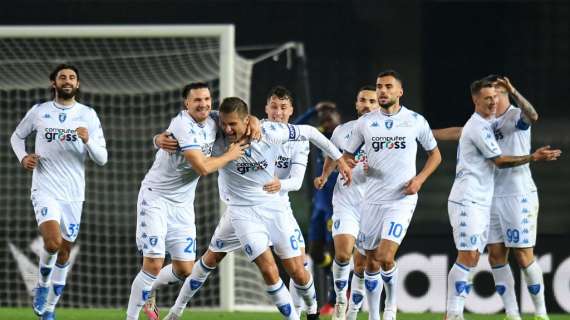 Coppa Italia - Empoli corsaro, il Verona reagisce tardi: il 4-3 'vale' l'Inter