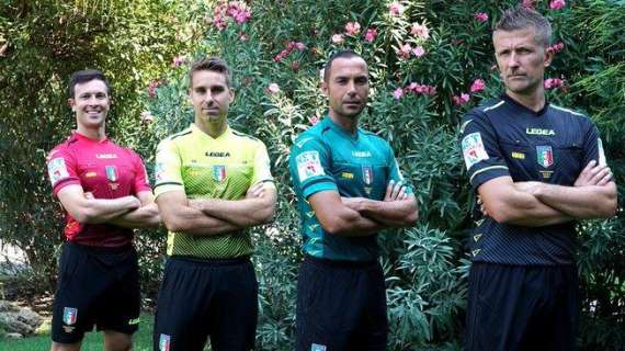 Arbitri Serie A, le nuove divise per il 2020/21: al nero e giallo fluo si affiancano il 'rosso corallo' e il 'verde intenso'