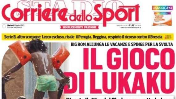 Prima CdS - Lukaku aspetta la Juve. Roma-Morata in sospeso: l'Inter ci prova