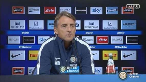 Samp-Inter, domani la conferenza pre-match di Mancini