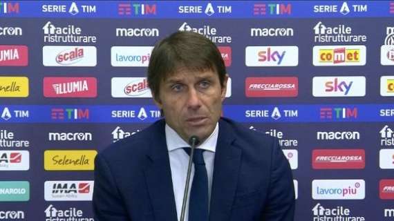 Conte in conferenza: "Se l'Inter fosse l'avversaria dell'Inter, le vinceremmo tutte. Perisic? Nulla di particolare"