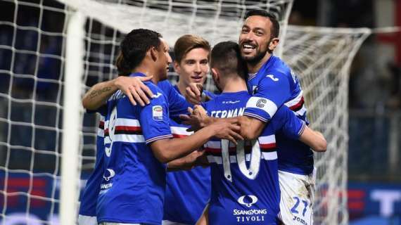 VIDEO - La Samp non fa sconti al Pescara: le immagini