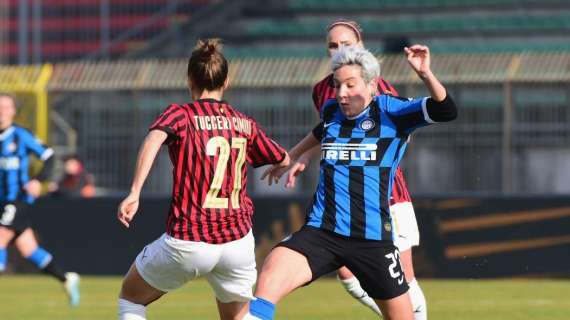 Inter Women, Bartonova non basta: il Milan vince il Derby (2-1)