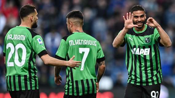 Il Sassuolo domina e batte la Juve: al Mapei Stadium decide la girata fulminea di Defrel