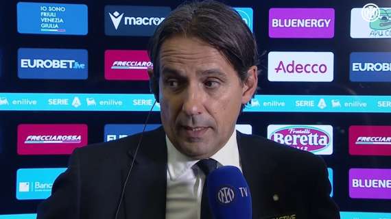 Inzaghi a ITV: "Vittoria che volevamo. Ero sicuro che la squadra avrebbe fatto un'ottima gara"