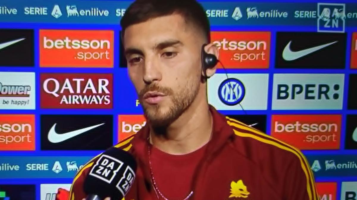 Roma, Pellegrini a DAZN: "Oggi non era facile reagire, davanti avevamo l'Inter che è veramente forte e allenata bene"