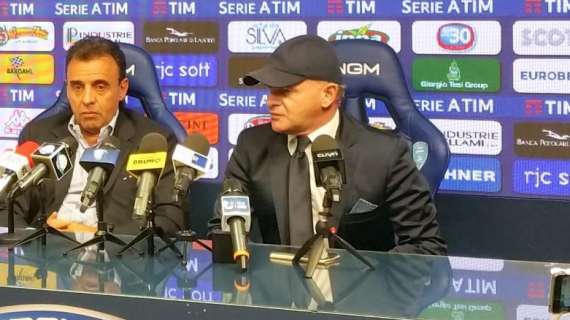Empoli, Iachini verso l'Inter: "Dobbiamo crescere in fretta"