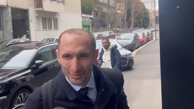 VIDEO - Chiellini arriva in Lega Serie A: "Saluterò Marotta". Ma sul resto soprassiede